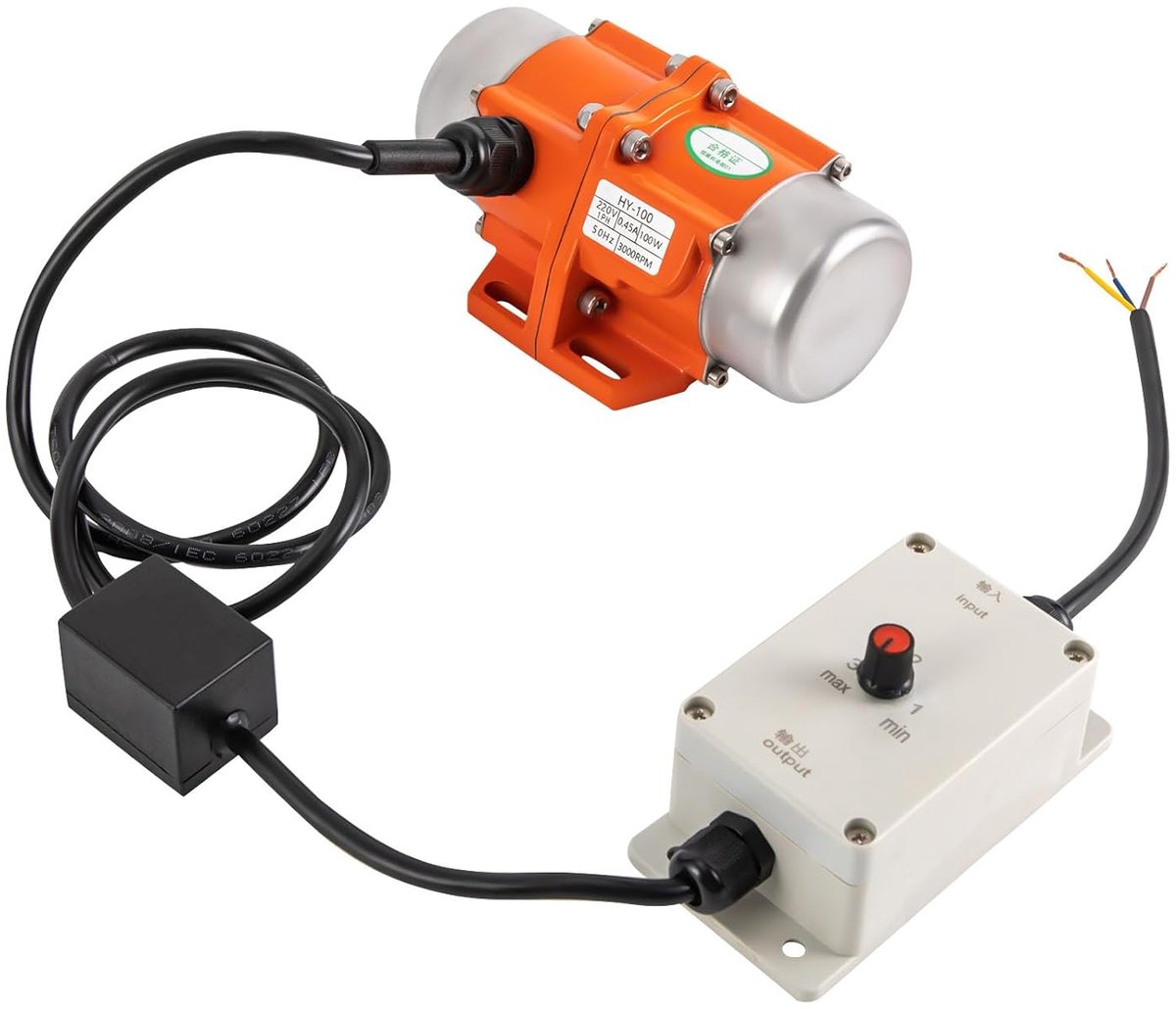 Vibratiemotor 100 W - Brushless Elektrisch - Aluminium Behuizing - Krachtige prestatie voor diverse toepassingen - SnelShoppen