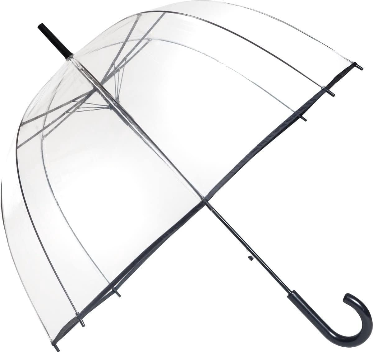 Paraplu transparante bubble - doorzichtige koepelparaplu - Ø85cm voor stijl en bescherming - SnelShoppen