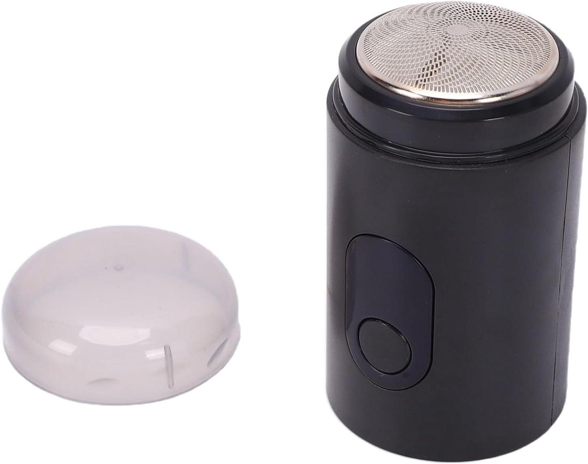 Mini Elektrisch Scheerapparaat - Draagbare Baardtrimmer - Snel Scheren - USB Oplaadbaar - Compact Formaat - Zwart