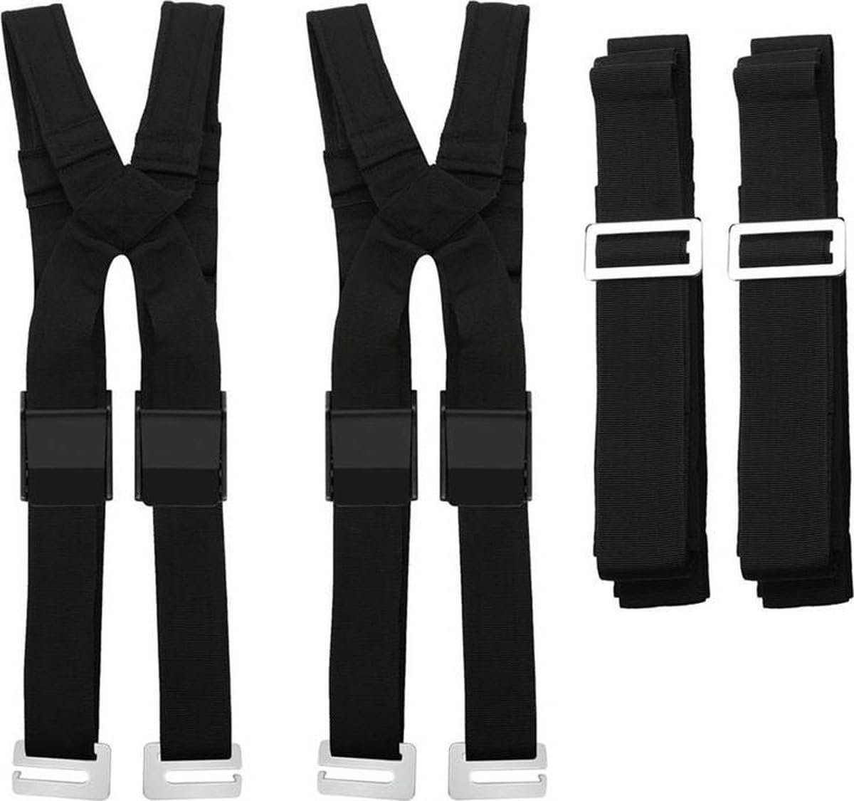 Verhuisharnas met Sling Set - Inclusief Opbergtas - Beschermt schouders en rug - Eenvoudig zware meubels tillen - SnelShoppen