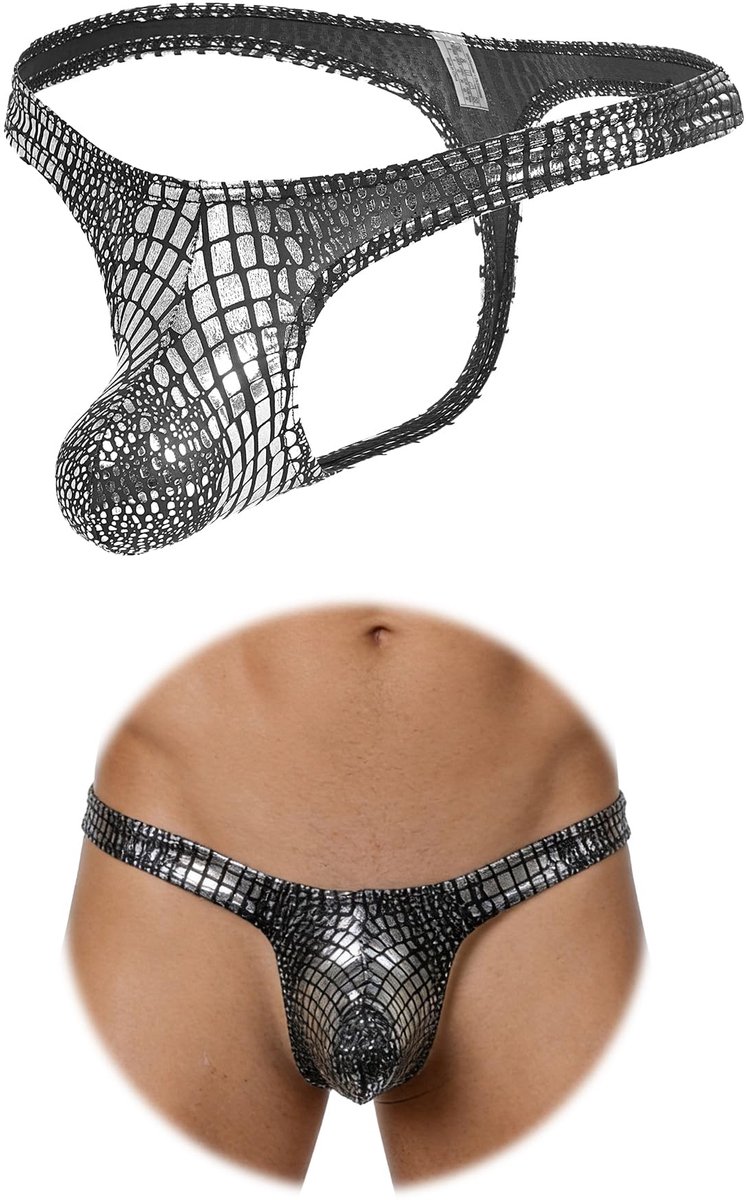 Heren tanga grote maten - sexy low rise ondergoed - met zak - comfortabel voor dagelijks gebruik - SnelShoppen