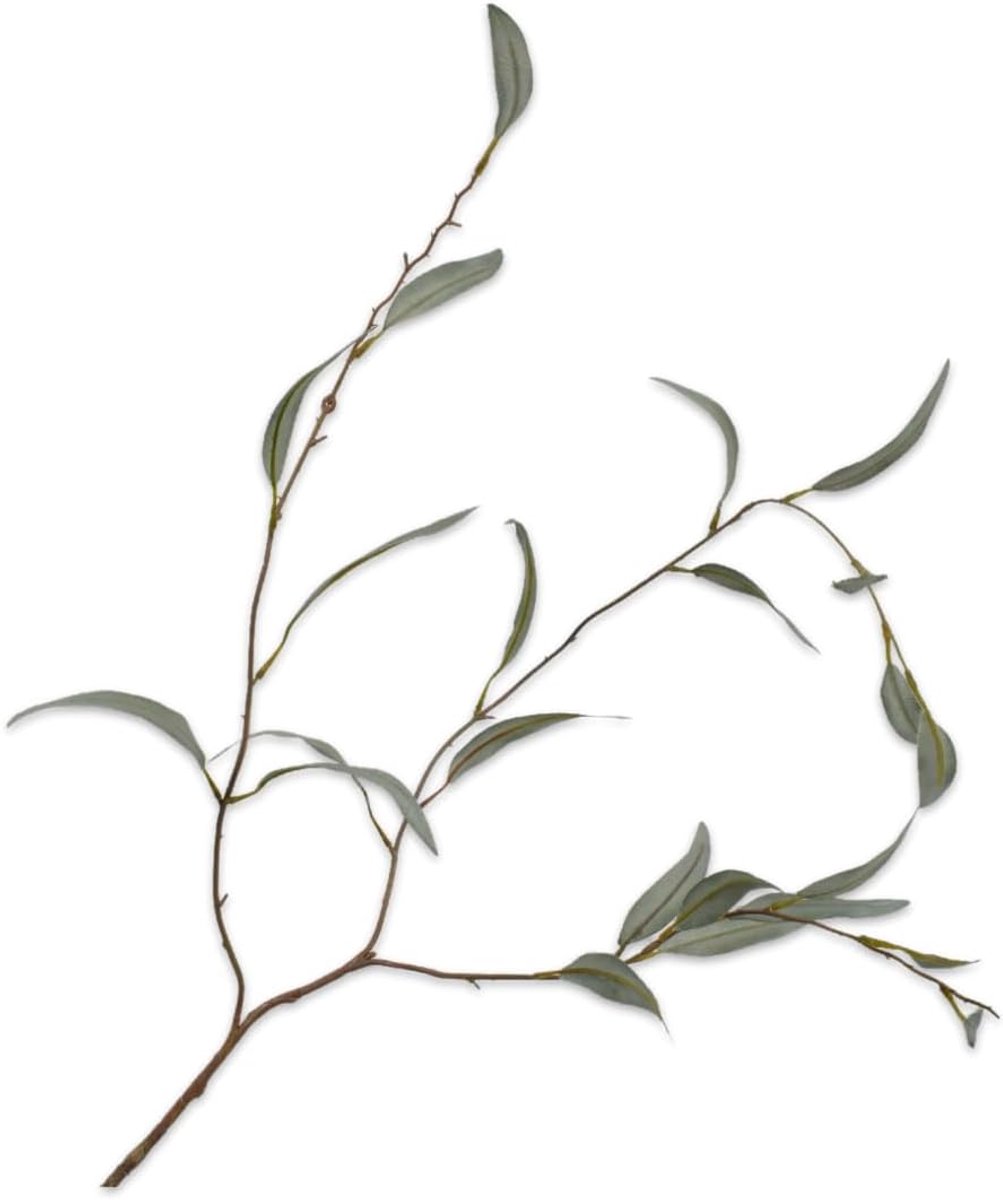 Eucalyptus tak 96 cm - kunstbloem - groen - perfect voor decoratie - SnelShoppen