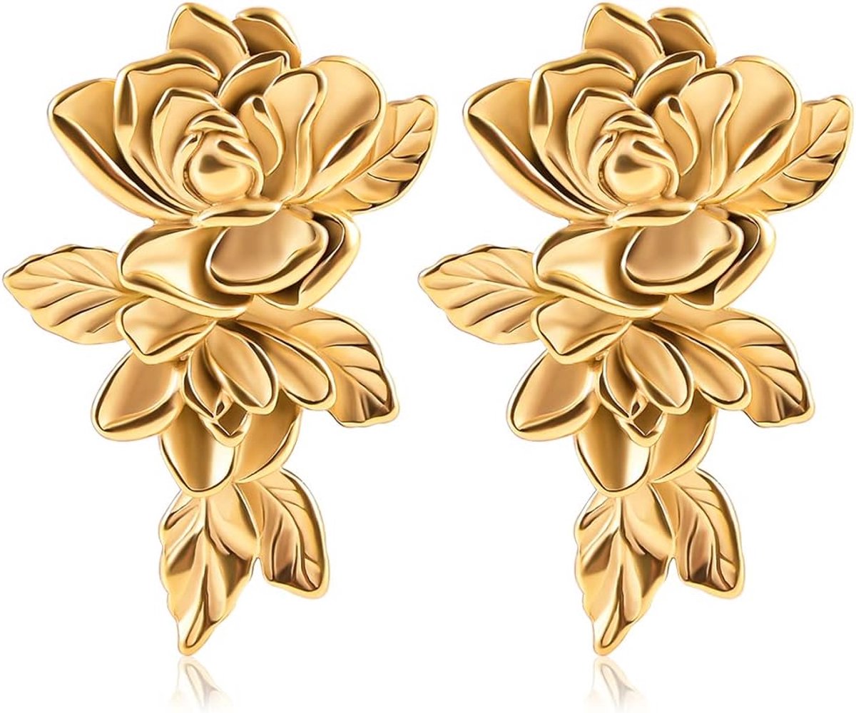 Oorgewichten, fleshtunnel, hangers, ader, paddenstoel, bloem, roestvrij staal, voor mannen en vrouwen, oorpiercing, uitgerekte sieraden, 3 mm, 4 mm, 5 mm, 6 mm, 8 mm