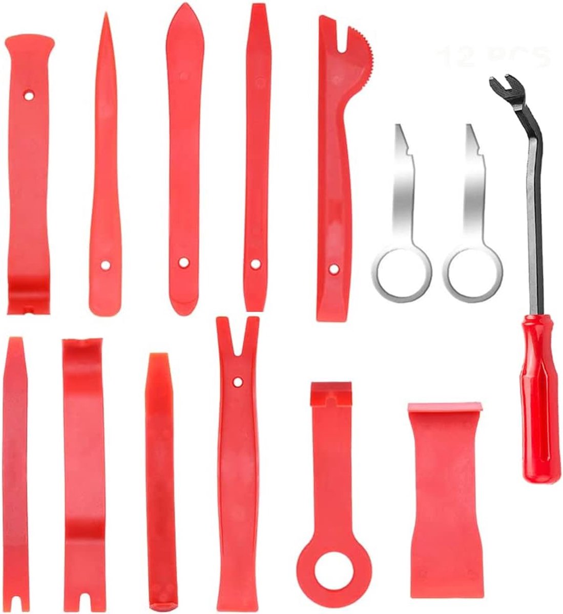 Auto demontage gereedschap set 14-delig - kunststof levers - interieur trim kit - ShopVlot