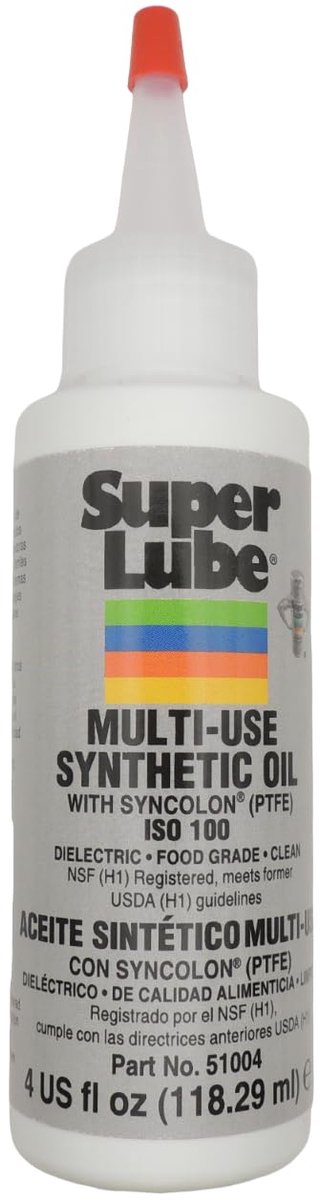 Synthetische vet en olie 118ml - met PTFE - uitstekende bescherming tegen roest - ideaal voor industriële machines - ShopVlot