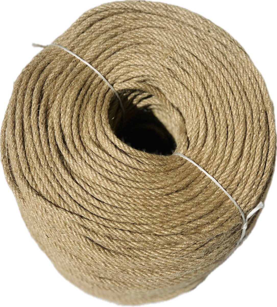 Markless Jute Touw 8mm, 400m - Sterk en geurloos voor doe-het-zelf en tuin