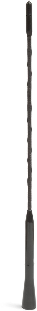 Universele auto antenne stang 36 cm - radiosignaal ontvanger - schroefbevestiging - zwart - auto accessoire [55786]