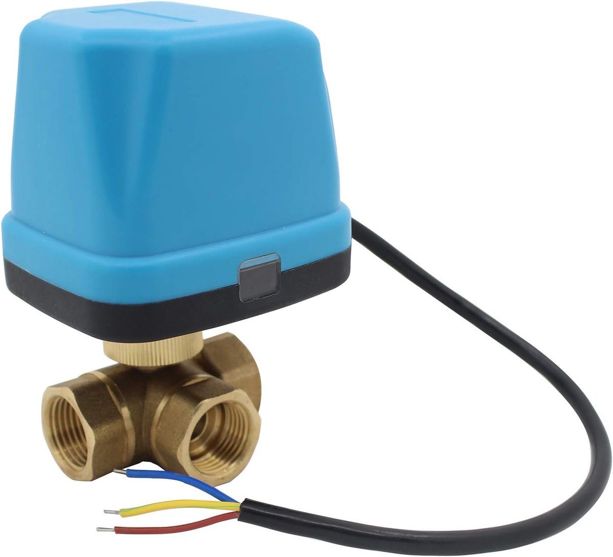 Kogelklep met actuator 3-weg - Elektrische kogelklep - Diverse maten - Ideaal voor zonne-energie systemen - ShopVlot