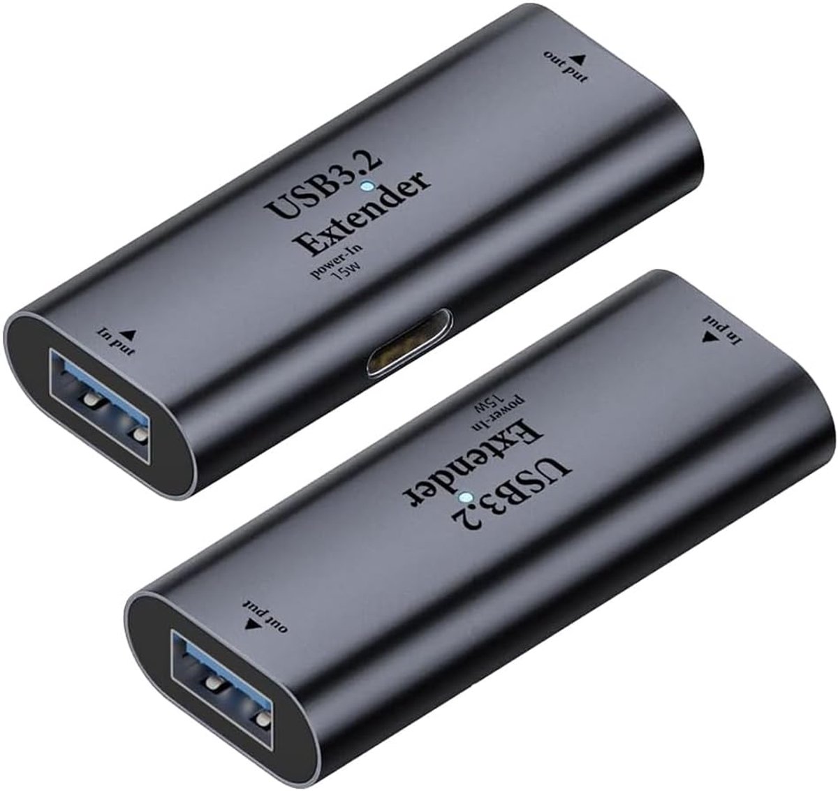 USB A 3.2 power extender - signaalversterker - 15 W vermogen - betrouwbare verbinding voor apparatuur - ShopVlot