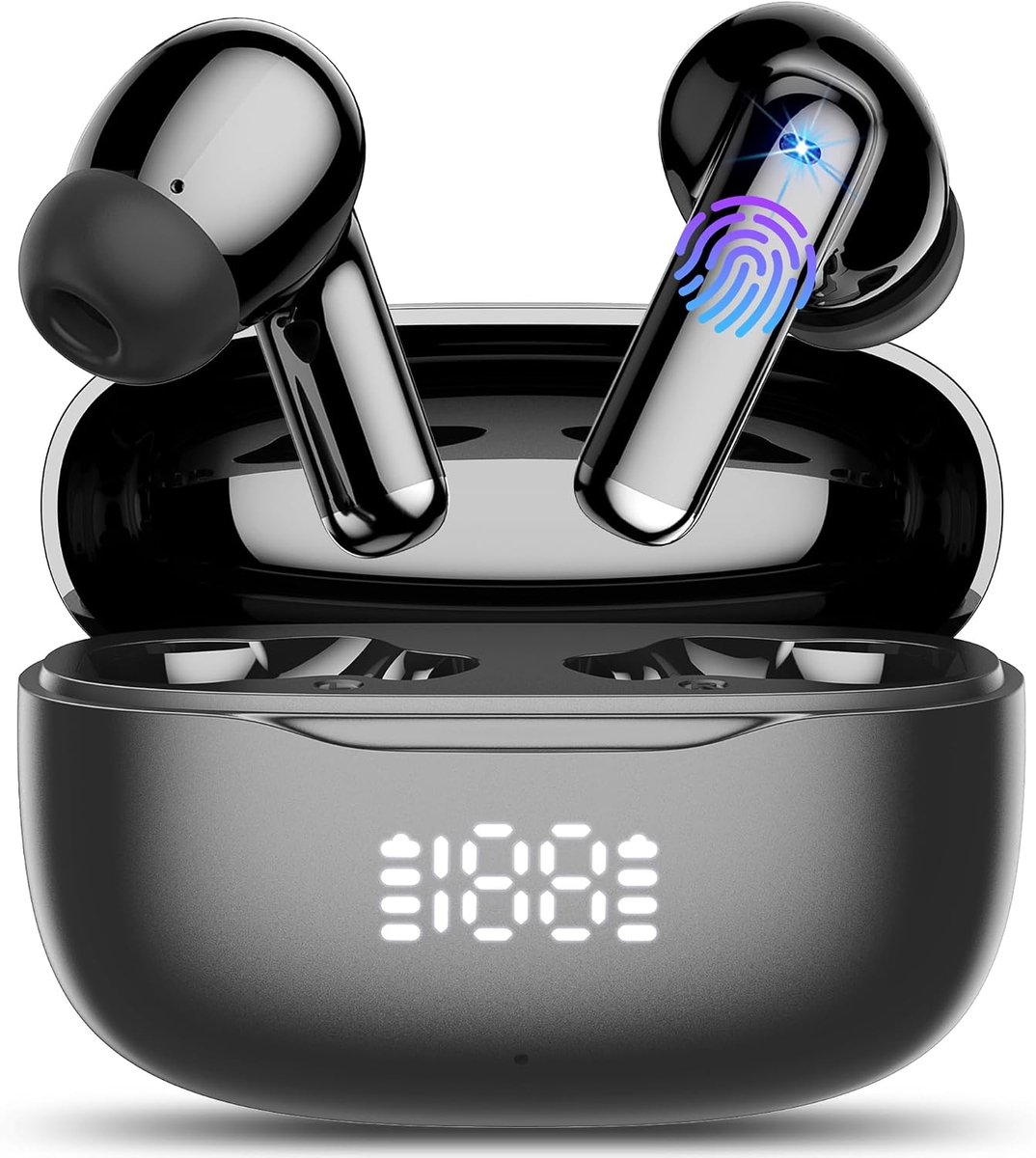 Draadloze bluetooth headphones - noise cancelling - 40 uur batterij - IP7 waterdicht - ShopVlot