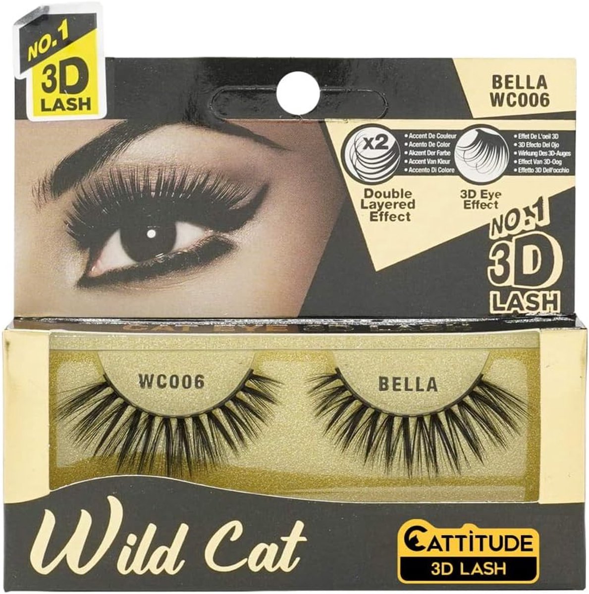 Valse Wimpers 5D - Lichtgewicht en Herbruikbaar - Cruelty-Free - Ultraglamoureuze Look - ShopVlot