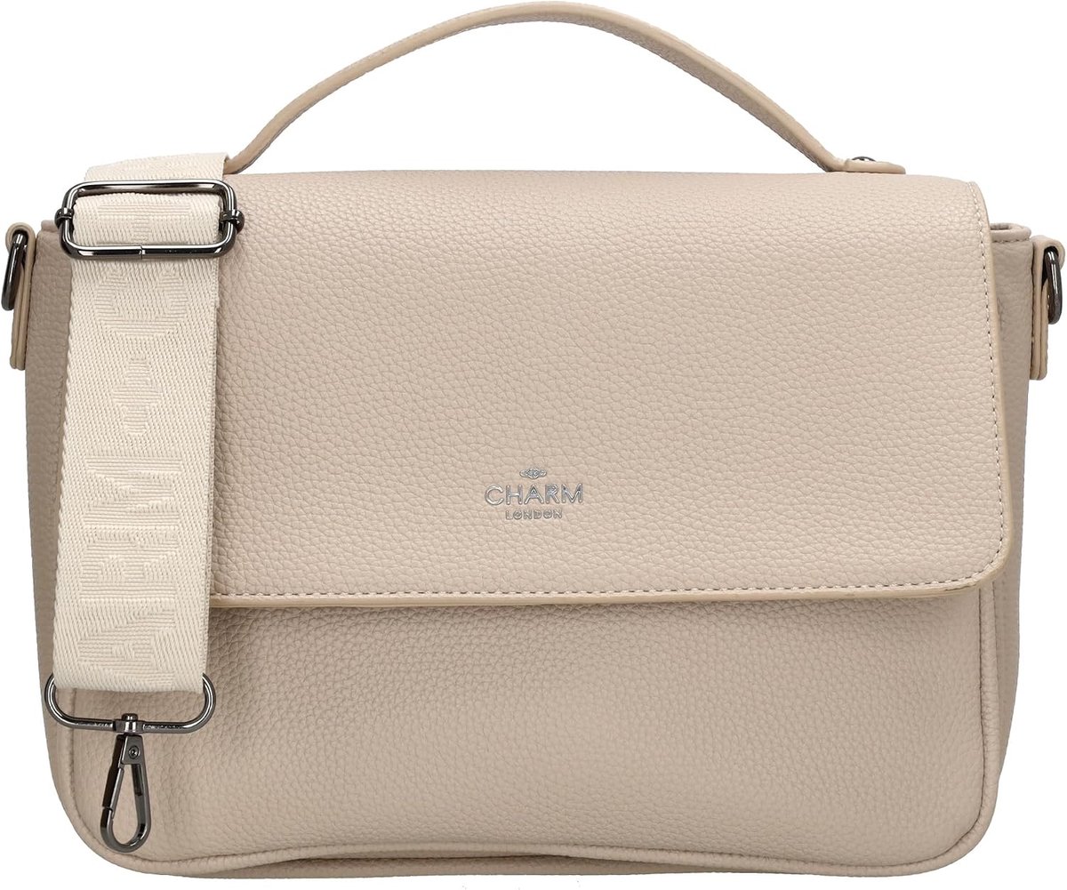 Crossbodytas middelgroot - zwart - elegante textuur - ideaal voor dagelijks gebruik - ShopVlot
