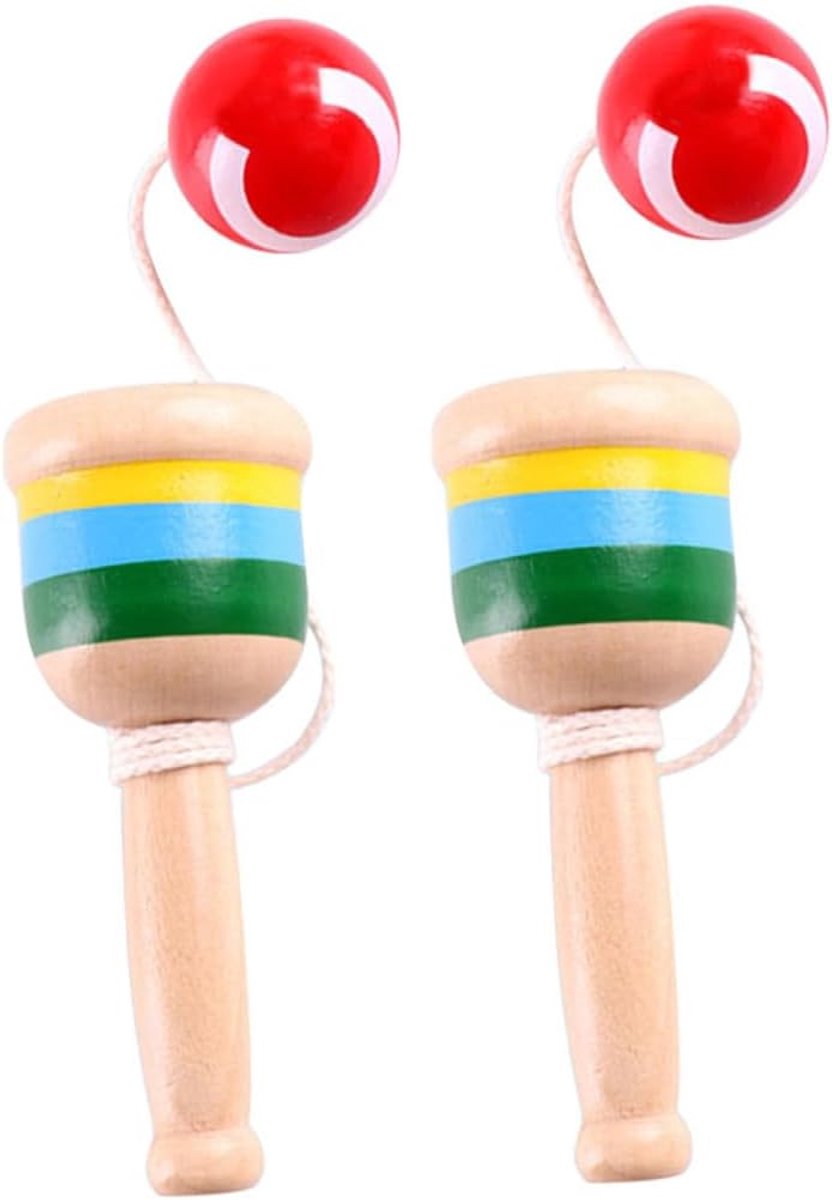 Catch Ball Spel - Houten Mini Cup en Bal - Hand-oogcoördinatie - Leuk voor kinderen - ShopVlot