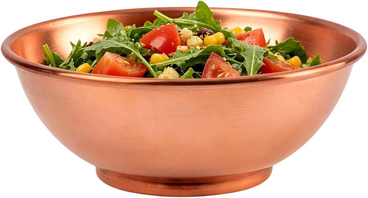 Kom Salade Meng- En Opbergcontainers | Koperen Mengkommen Multifunctioneel Voor Salade Fruit Chef Eten Koken Keuken Bakken Serveren Thuis en Vele Andere