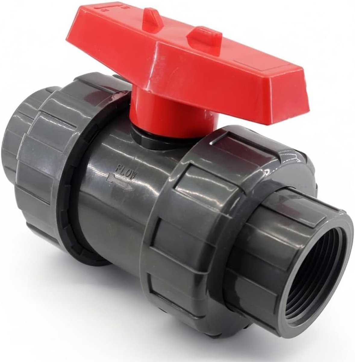 50, ventiel PVC 50, afsluitkraan 50 mm, kogelkraan met schroefdraad 1 1/2 inch voor polyethyleen buis 50, waterdoorlaatsleutel voor irrigatiebuis, kogelventiel 1 1/2 voor buis