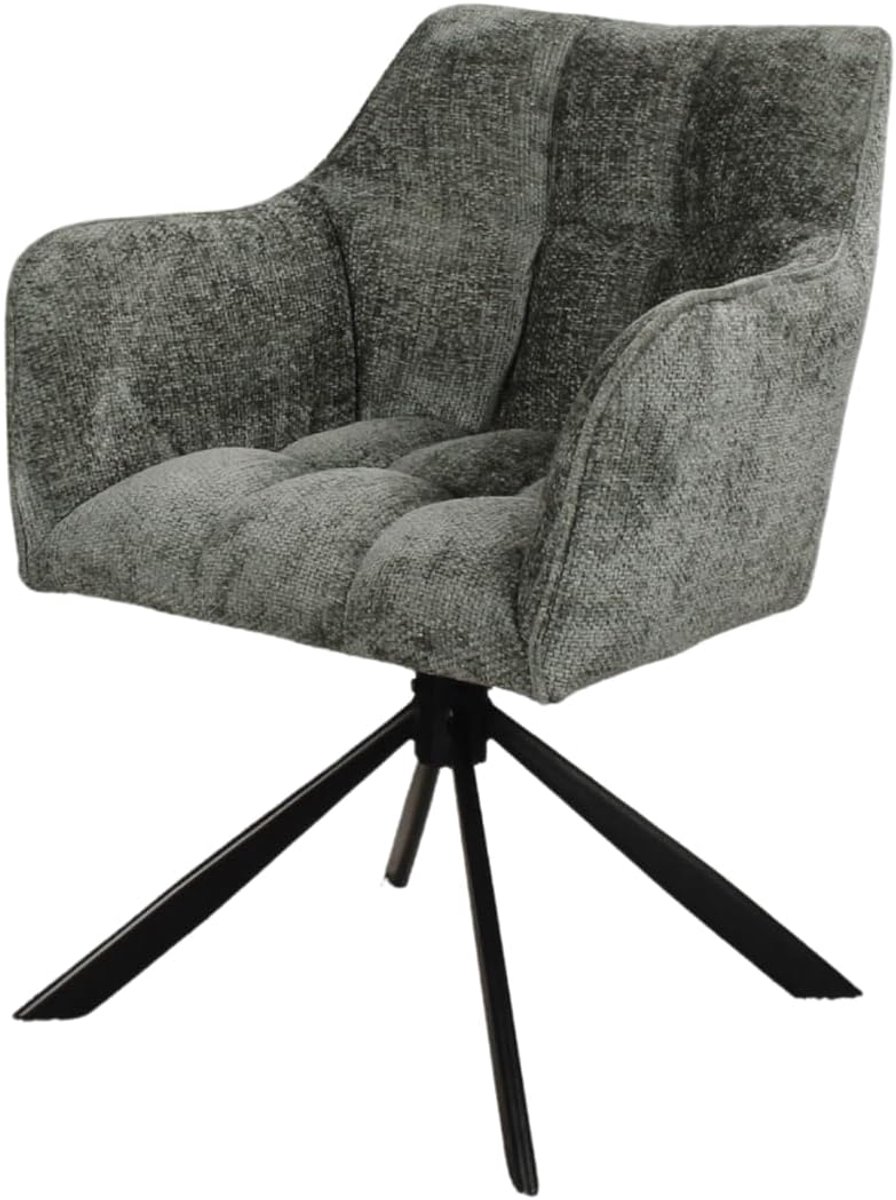Fauteuil groen - rollback - comfortabel - perfect voor ontspanning - SnelShoppen