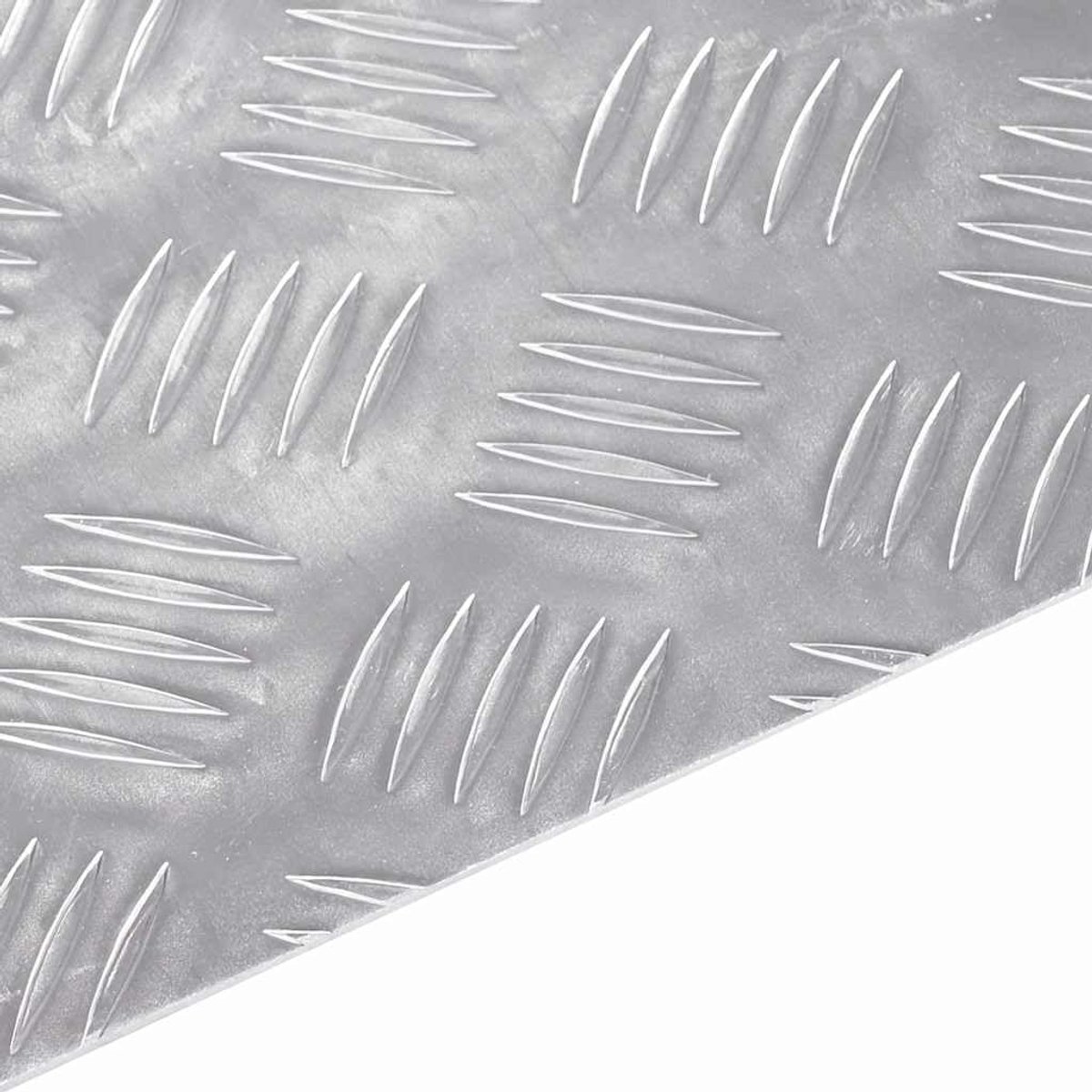 Checkerplate Trap Treden 4 Stuks 90x50 cm | Antislip patroon, geschikt voor binnen en buiten, eenvoudig te reinigen, duurzaam en lichtgewicht