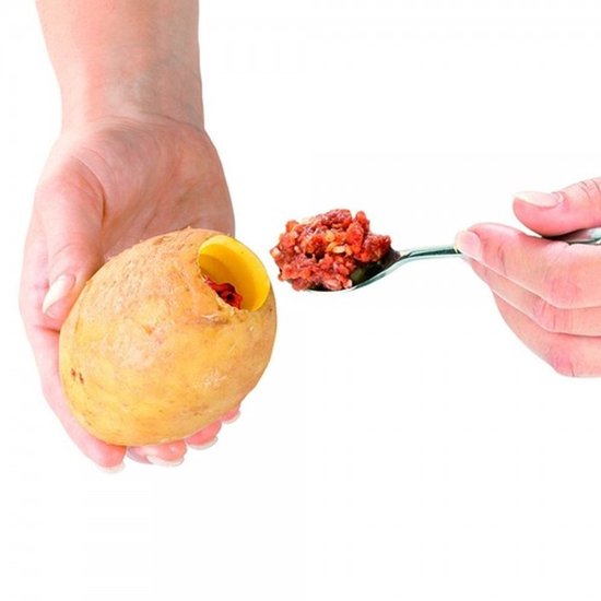 Spiraalsnijder voor Aardappelen en Groenten - Decoratieve Keukenmes — afbeelding 4