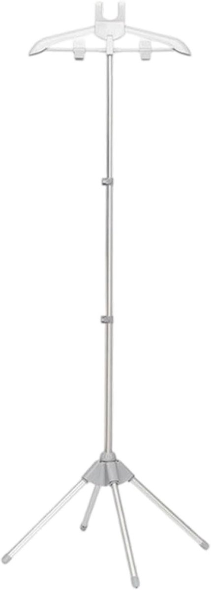 Stoomstrijkijzer Standaard - Kleding Stomer Beugel - Kreukvrij Maken - Kantelbestendig Ontwerp - ca. 160 cm - Grijs