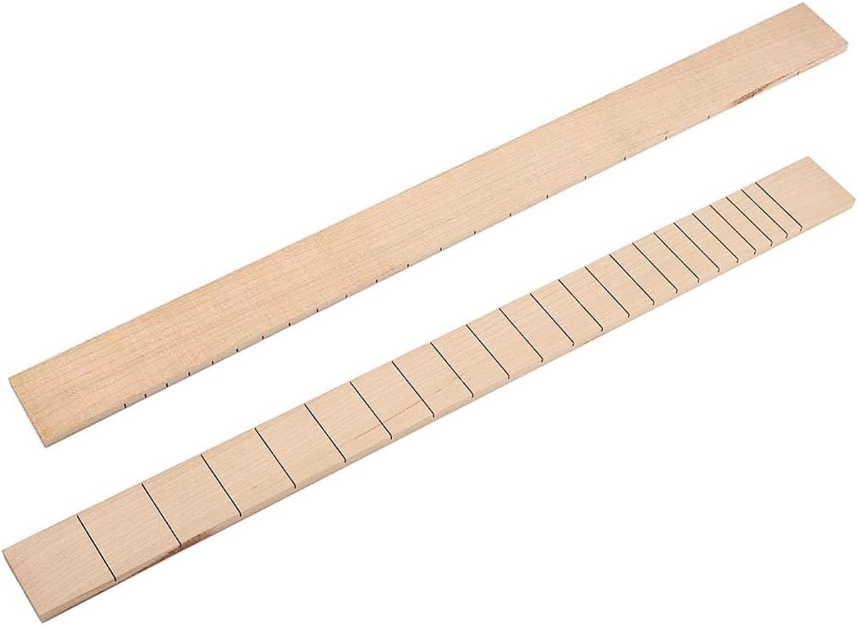 Gitaren toets 22 frets - esdoorn toestenbord - voor sigarenbox gitaar - ideaal voor DIY projecten - ShopVlot