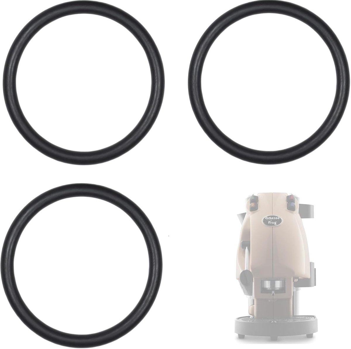 O-ring 42.8 x 3.55 mm - Premium seal voor Didiesse Frog - Geschikt voor koffiezetapparaat - ShopVlot