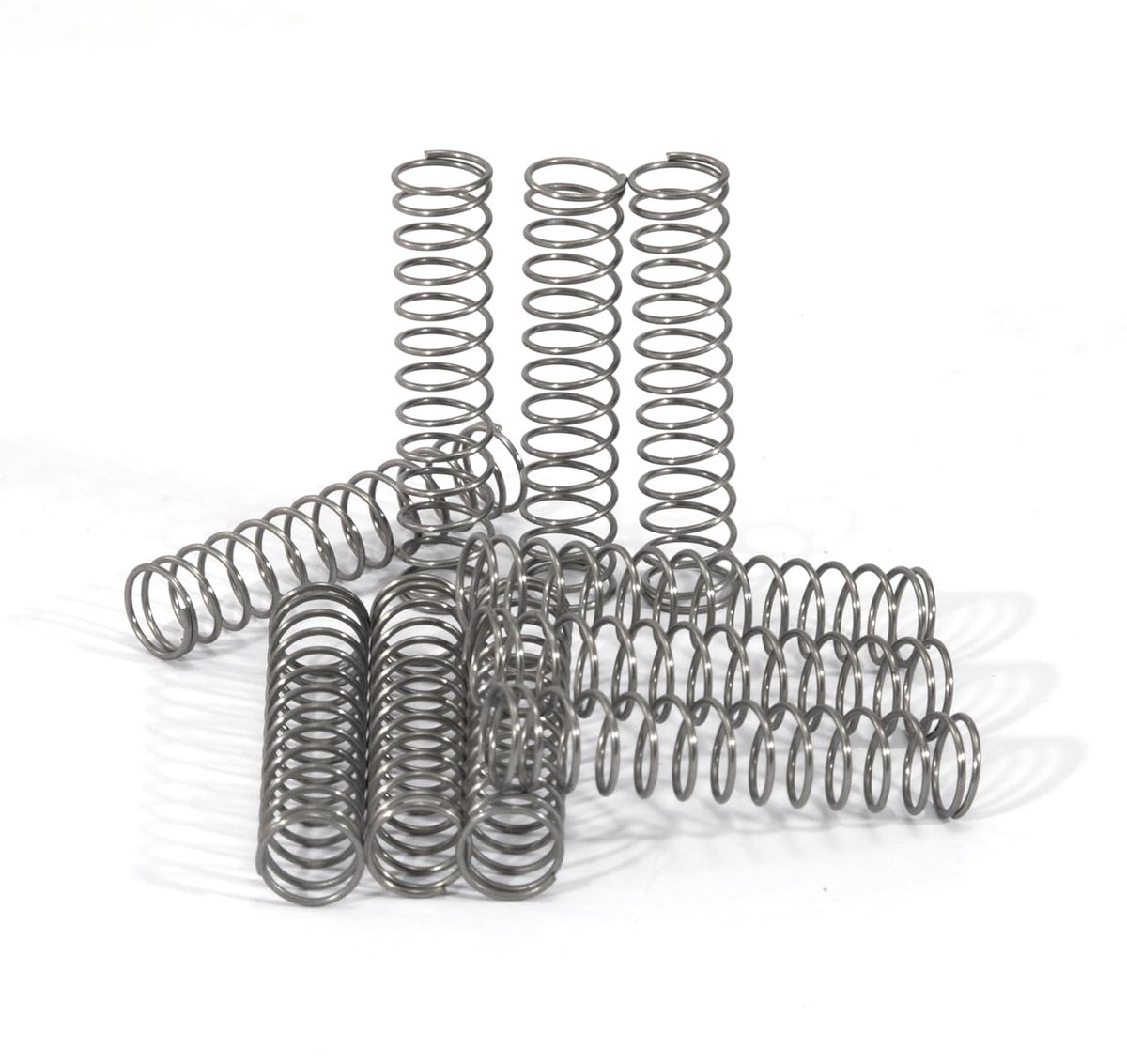 Compressieveren 35 mm - RVS 304 - 20 stuks - Hoge veerkracht - ShopVlot