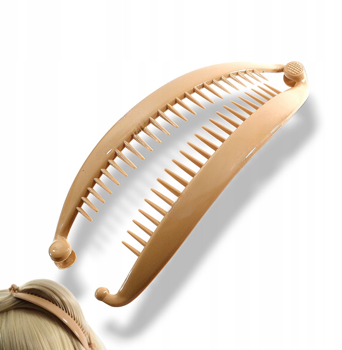 Shogun Bananen Haarclip - Beige