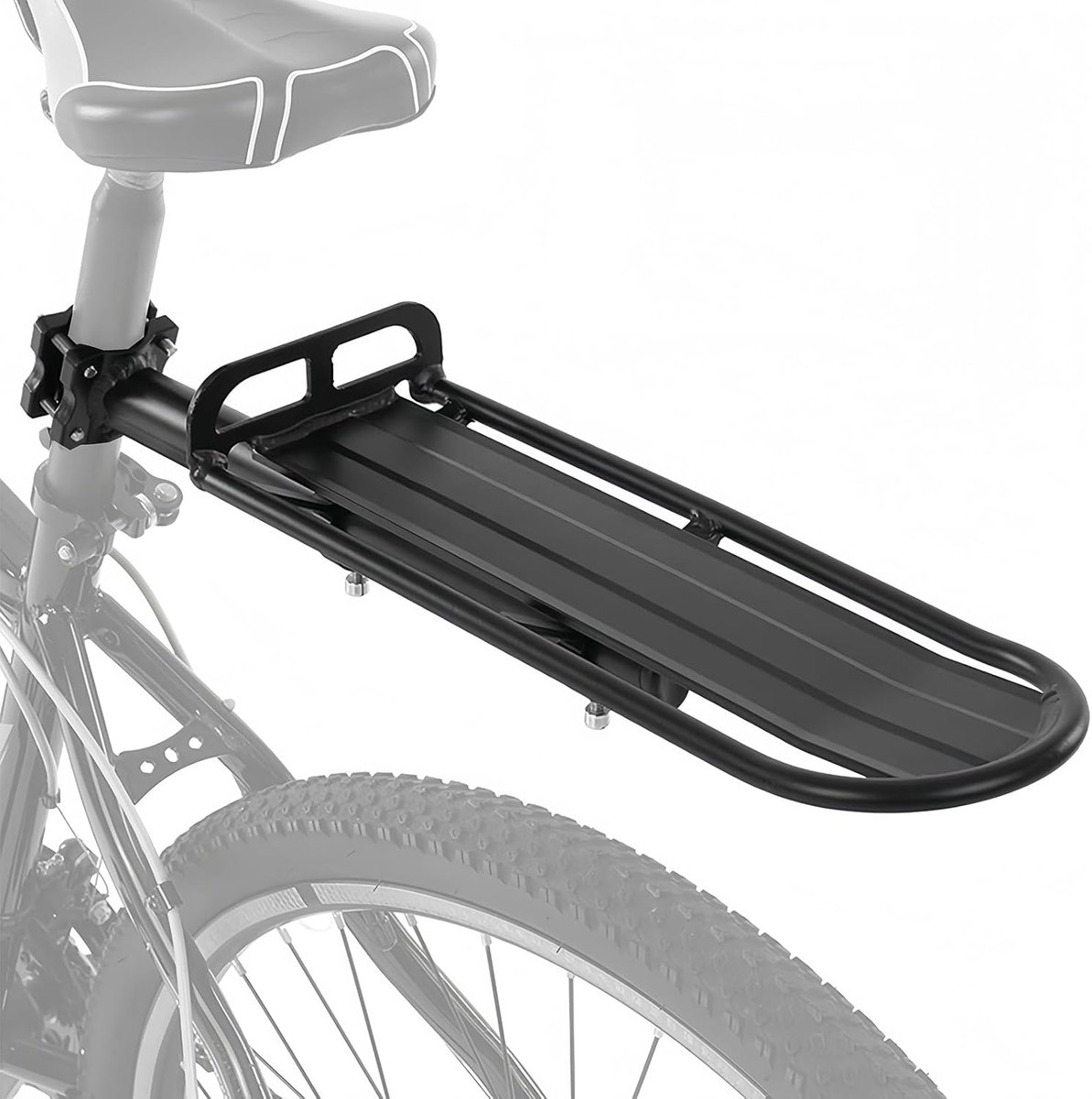 Achterfietsdrager - Aluminium - Verstelbaar - Geschikt voor 10 kg bagage - ShopVlot