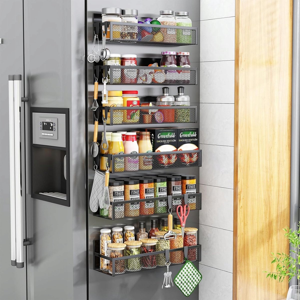 Magnetische Keuken Organisator met Haken - Merkloos