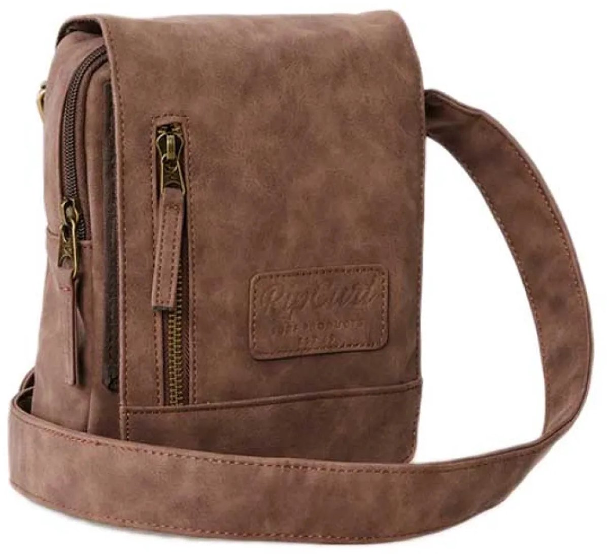 Rip Curl Classic Leazard Pouch Schoudertas Bruin Man