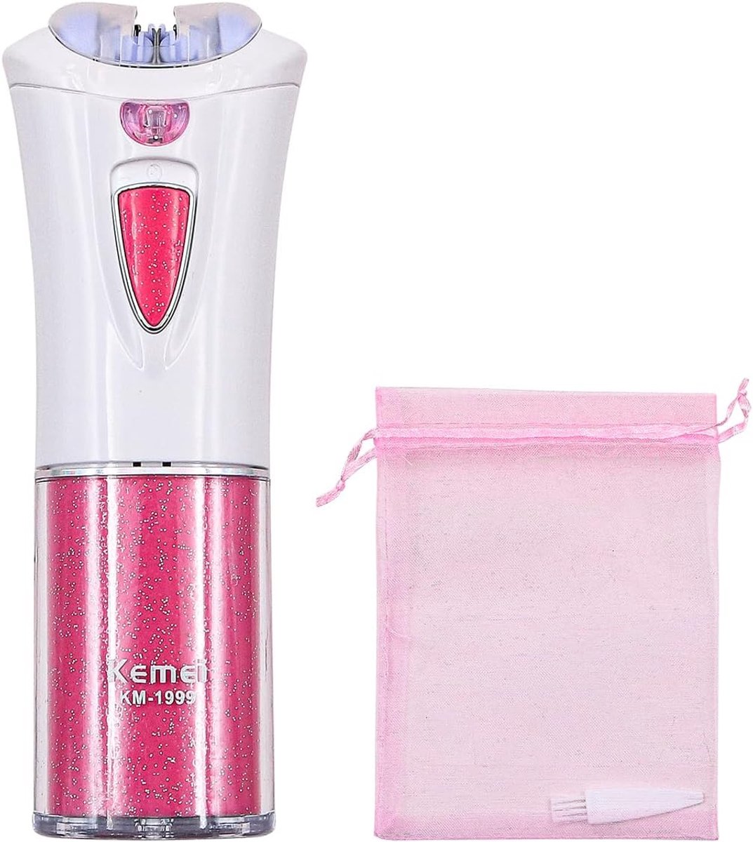 Elektrische epilator voor gezicht - Draagbaar en compact - Met LED-lamp - Voor volledige ontharing - ShopVlot