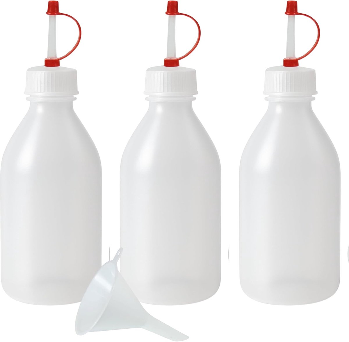 Spuitflessen 250 ml - BPA-vrij - Made in Duitsland - Inclusief vulfunnel - ShopVlot