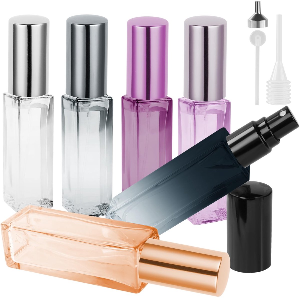 Parfumverstuiver 20 ml - Navulbaar glas - Mini formaat - Perfect voor onderweg - SnelShoppen