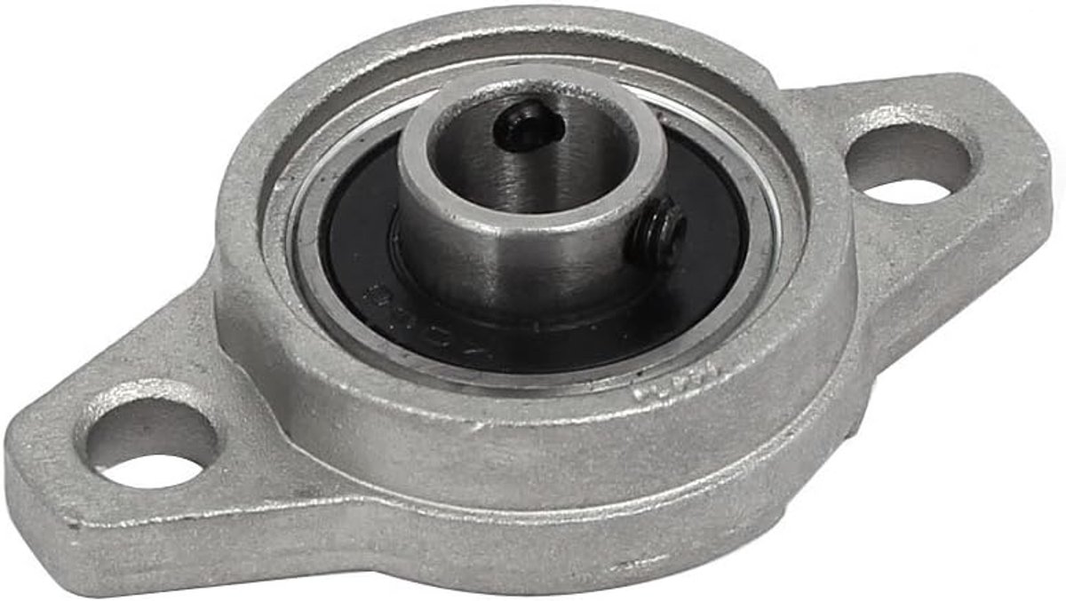 sourcingmap FL000 10mm zinklegering 2-self-alignment schroeven bal gemonteerd flens