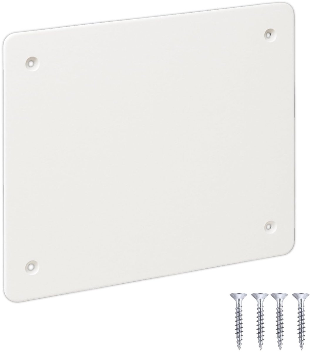 Deksel voor aftakdoos, afdekking voor elektrische box voor buiten, afdekking voor elektrisch frame (160 x 130 mm)