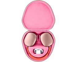 Co2CREA Harde opbergtas voor Apple AirPods Max, ultradunne reisdraagtas (alleen hoes) | Case Solo, schokbestendige EVA-hoes met polsband voor outdoor-reizen, compatibel met Airpods Max 2