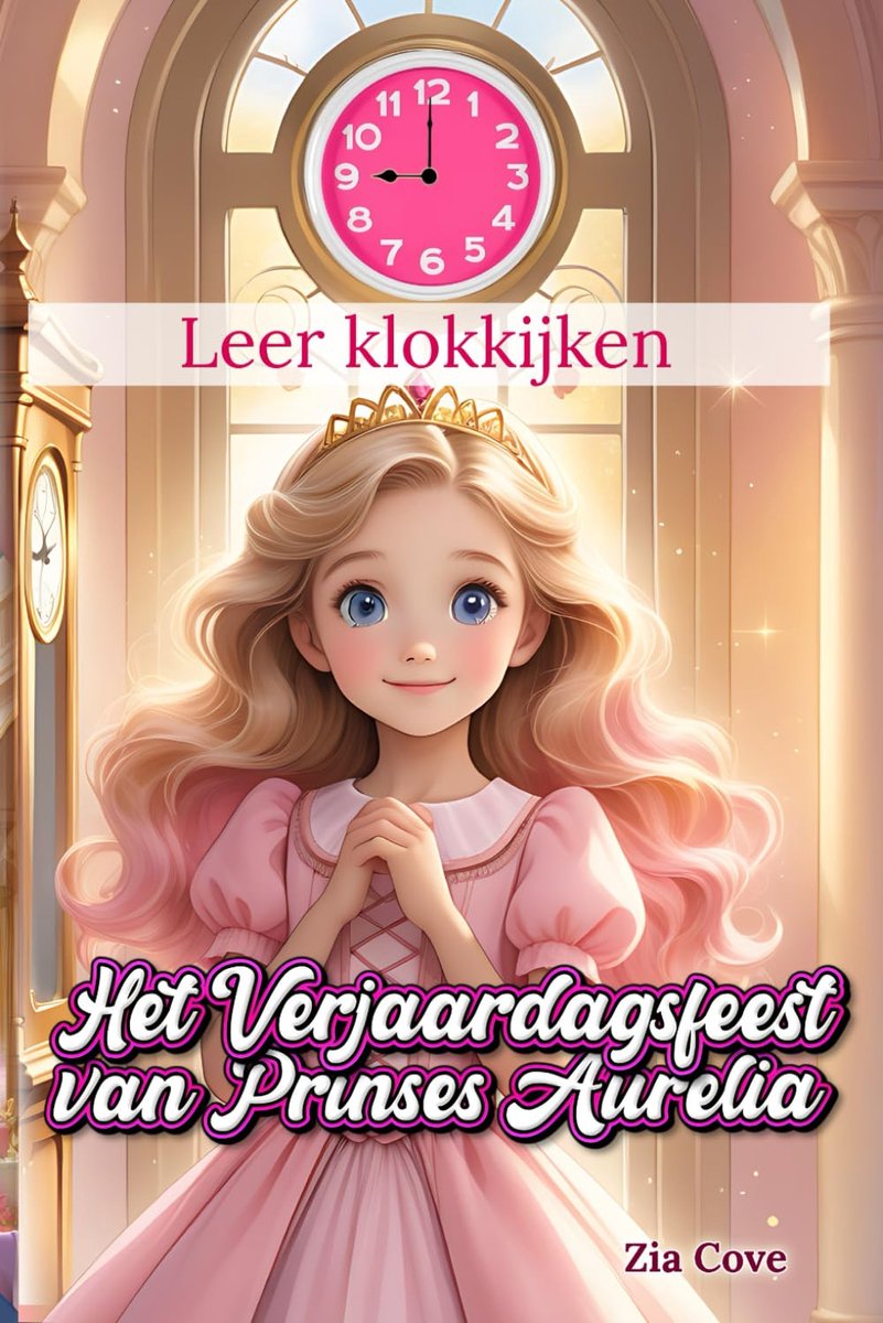 verhaalboek voor kinderen - magisch verhaal - spelletjes om klok te leren lezen - voor 3-6 jaar - SnelShoppen