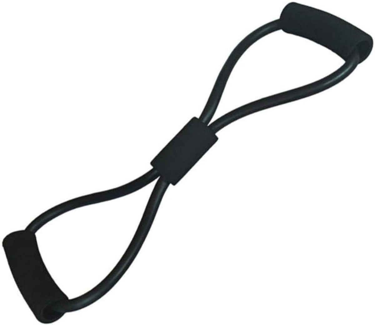 8 woord fitness touw uithoudingsvermogen fitness rubber band fitnessapparatuur extensie oefening fitness, zwart