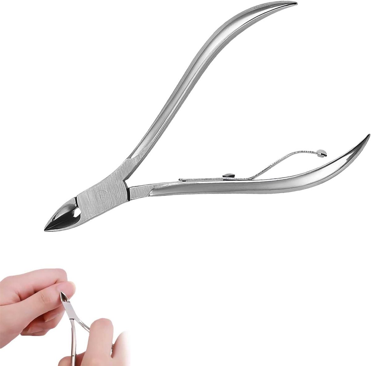 Nagelknipper voor huid en nagels - Roestvrij staal - Professionele kwaliteit - Precisie verzorging - SnelShoppen