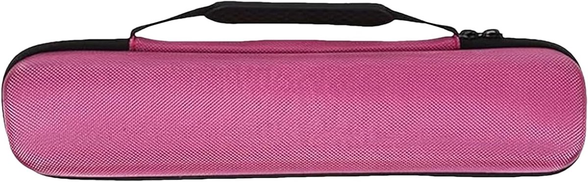 Krultanghouder - Reisetui Haarstyling - Haargereedschap Opbergen - Hittebestendig Siliconen - Compact Ontwerp - Hot Pink