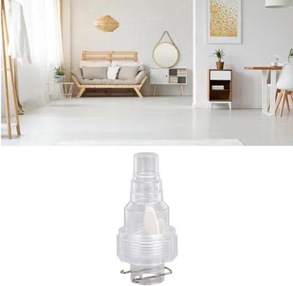 Condensaat Afvoerpijp Terugslagklep DN25 123 MPa Voorkomt Geurreflux PC Airconditioner Afvoerslang Terugslagklep voor Verschillende Airconditioners