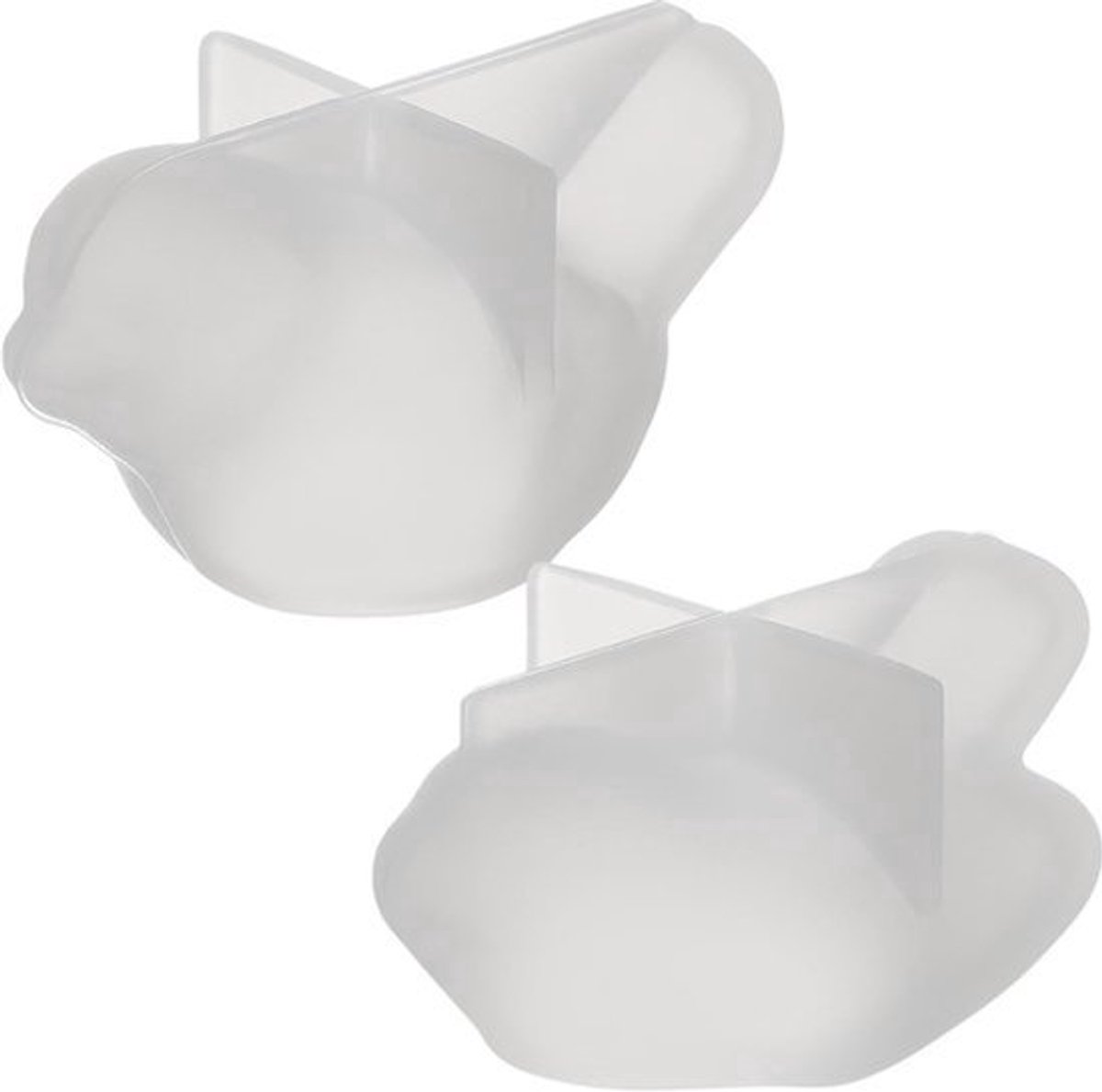 2 Stuks 3D Tafelvogels Epoxy Kristal Silicone Mallen - Creatieve Dierlijke Vorm voor Doe-Het-Zelf Decoratie