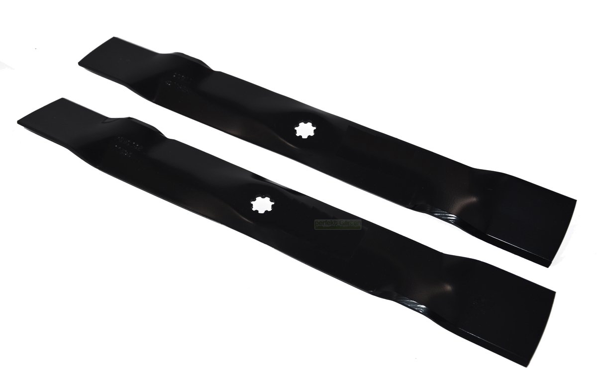 2 grasmaaiermessen van 54,5 cm voor de AM141033 X300 zitmaaier