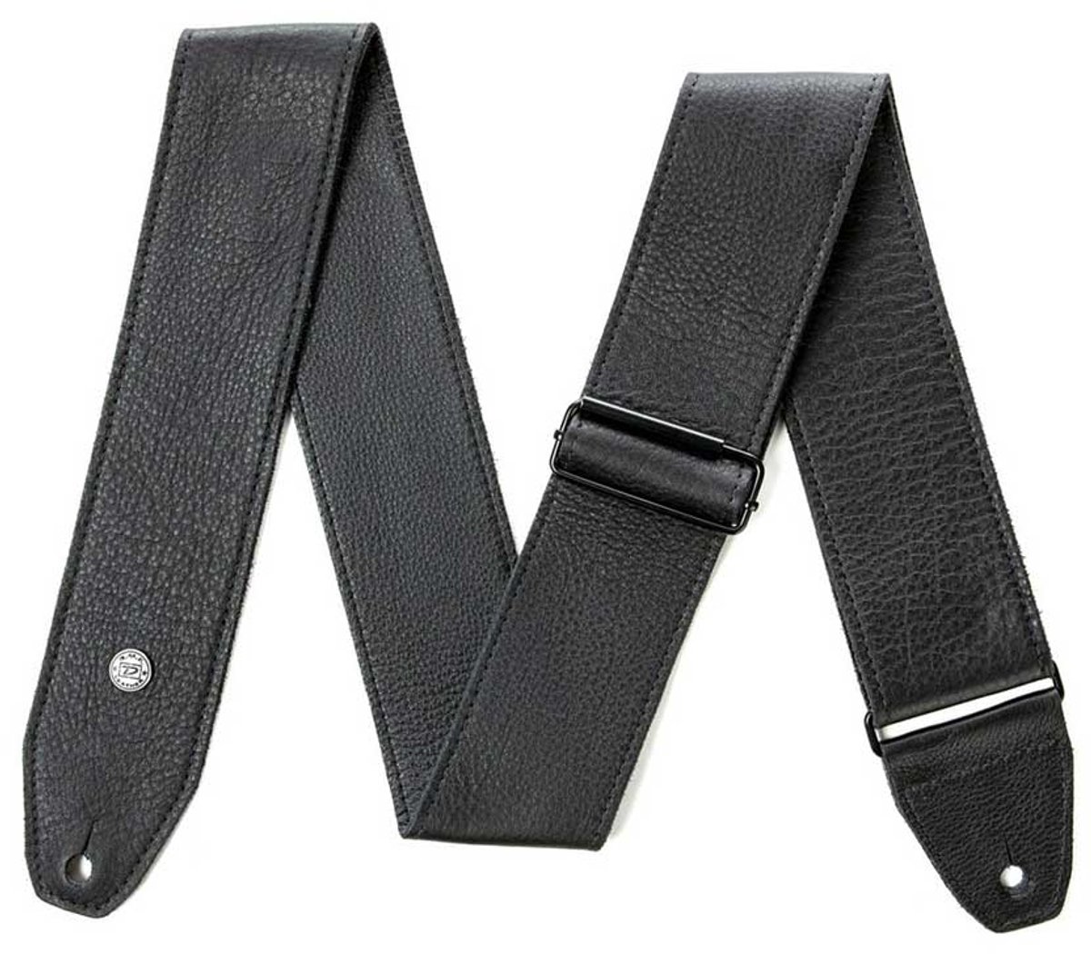 Dunlop BMF15BK BMF Tri-Glide Lederen Gitaarband