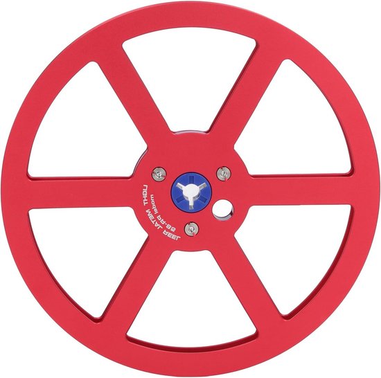 7 Inch Aluminium Metal Reel met 6 Gaten en RVS Schroeven voor 1/4 Tape Decks, Ideale Vervanging voor Beschadigde Spoelen en Tape Accessoires — afbeelding 4