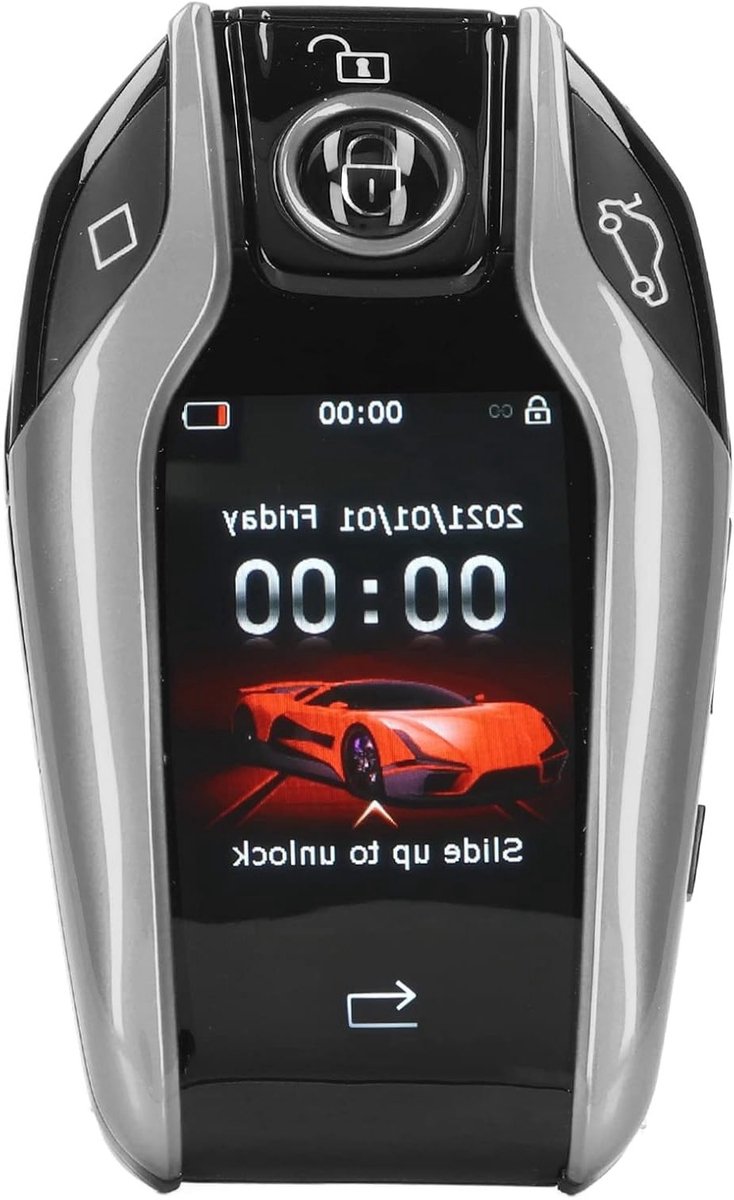 Universele Auto Sleutel met LCD Touchscreen en Smart Key voor Start/Stop Motoren en Keyless Entry Systemen