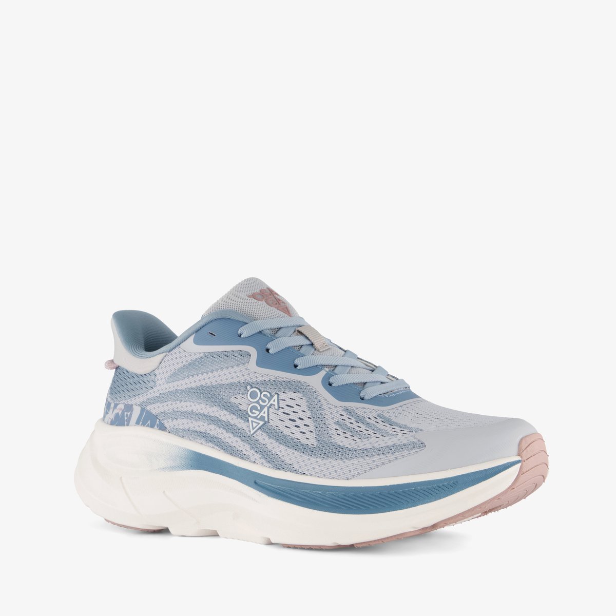 Osaga Apollo dames hardloopschoenen blauw wit - Maat 37 - Uitneembare zool