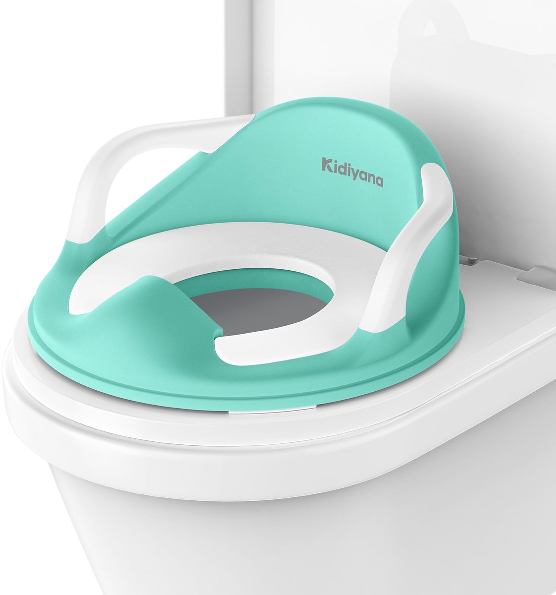 SnelShoppen - Kidiyana toiletverkleiner voor kinderen, ergonomisch kinderzitje met afneembaar zacht zitkussen, antislip wc-zitverkleiner voor toilettr