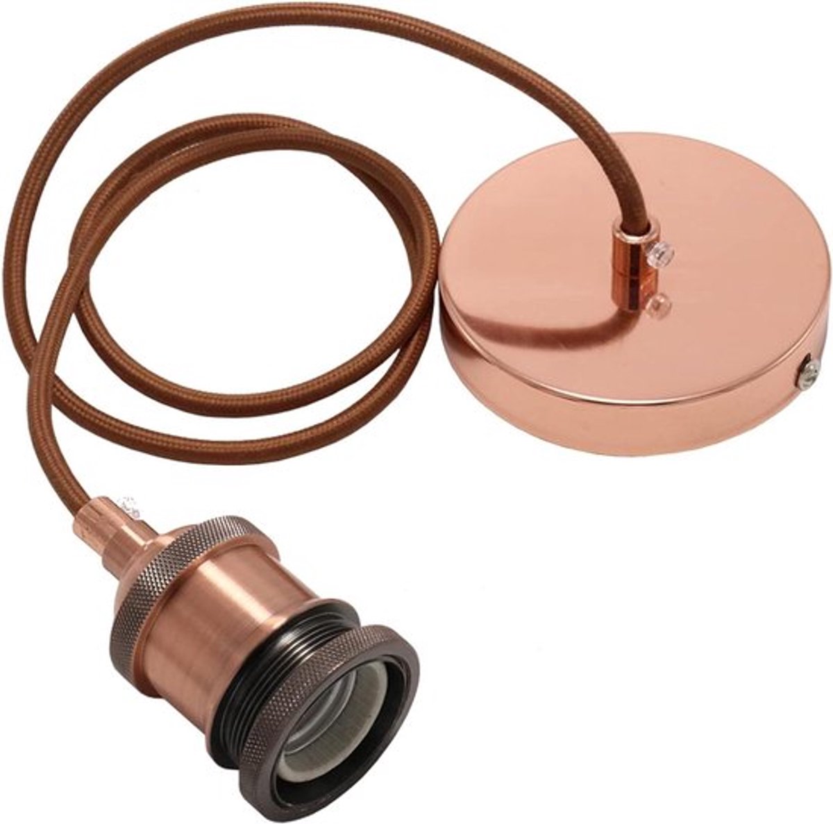 Hanglamp lamphouder E27 met verstelbare metalen ophanging en kabel voor keuken en woonkamer, decoratieve verlichting