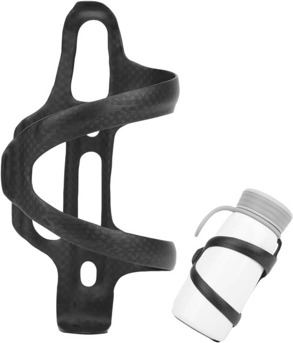Stevige Fiets Drinkfles Houder van Carbon met 360 Graden Draaibare Arm voor Mountainbike en Racefiets
